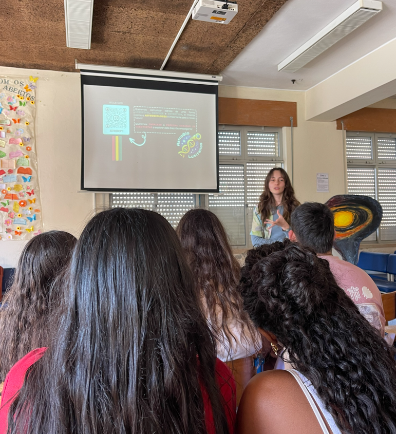 Sessão na Escola Secundária Daniel Faria, Paredes