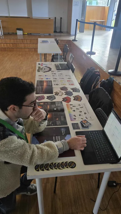 Membro da equipa na SpaceSUITE